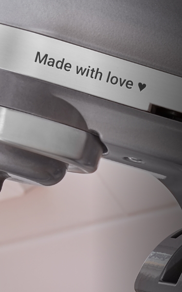 Kitchenaid Küchenmaschine 5KSM193ADECU Kontur silber Profile